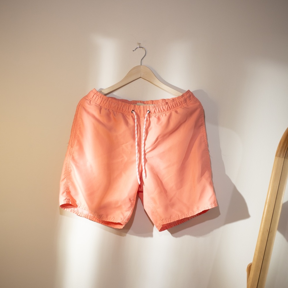 Swim Trunks in Pink. Size S.